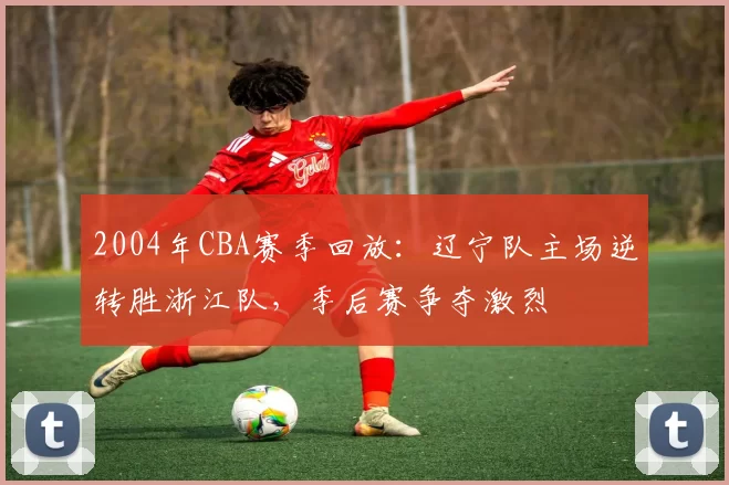 2004年CBA赛季回放：辽宁队主场逆转胜浙江队，季后赛争夺激烈